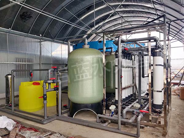 江苏省湛江市某花卉种植基地超滤设备案例