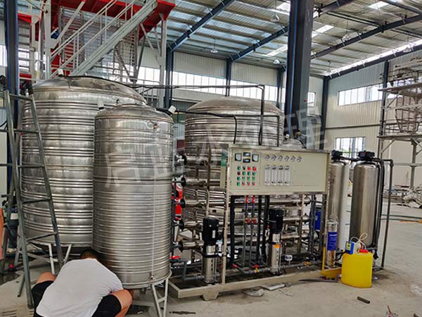 山东省潍坊市某塑料制品厂单级反渗透案例